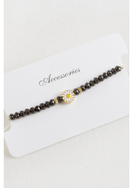 Papatya Kristal Makrome Ip Bileklik indirimleri