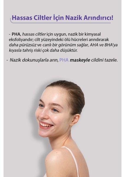 Hassas Ciltlere Nem ve Yumuşaklık, Nazik Temizlik ve Onarım Etkili Pha Kore Kağıt Yüz Maskesi 5'li fırsatları