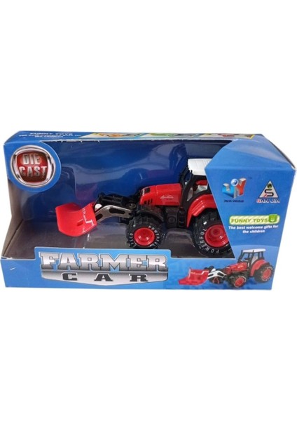 Birlik Oyuncak Çekbırak Metal Dozer Traktör 8004-1 modelleri