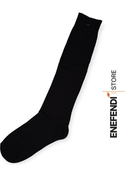 2çift Anne Çorabı Dizaltı Kalın Sıcak Likralı Esnek Yünlü Rahat Çorap 36-40 Siyah Hediye fiyatları