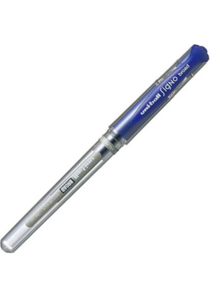UM-153 Signo Broad Jel Mürekkepli Imza Kalemi 1.0 Mavi-12'li
