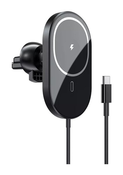15W Mıknatıslı Takılabilen Hızlı Şarj Tüm Cihaz ve Araçlara Uyumlu Araç Içi Şarj Cihazı (4172) fiyatları