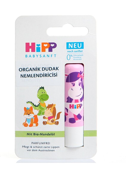 Babysanft Organik Dudak Nemlendirici