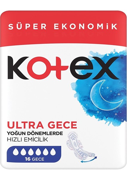 Ultra Ped Gece 16 Adet 1 Adet