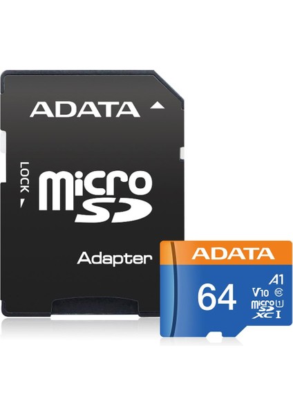 64GB Premier Microsdxc Card With Adapter Uhs-I CLASS10 V10