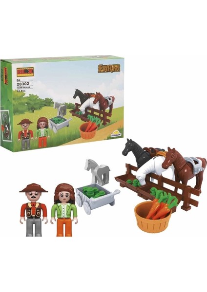S00028302 Farm Set Atlar 2fgr 93 Prç LEGO -Sun