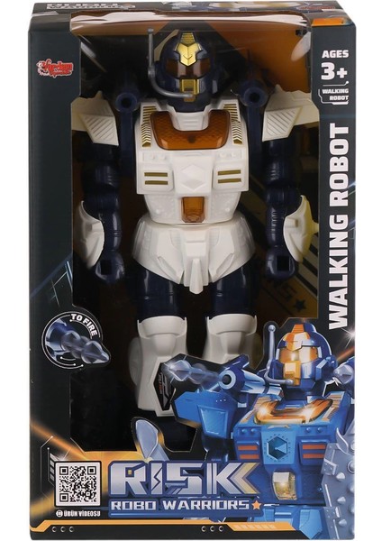 DF-6051 Işıklı ve Müzikli Roket Atan Robot- Vardem Oyuncak fırsatları