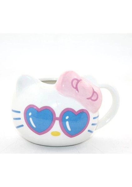 Porselen Hello Kitty Kupa Bardak Model 2
