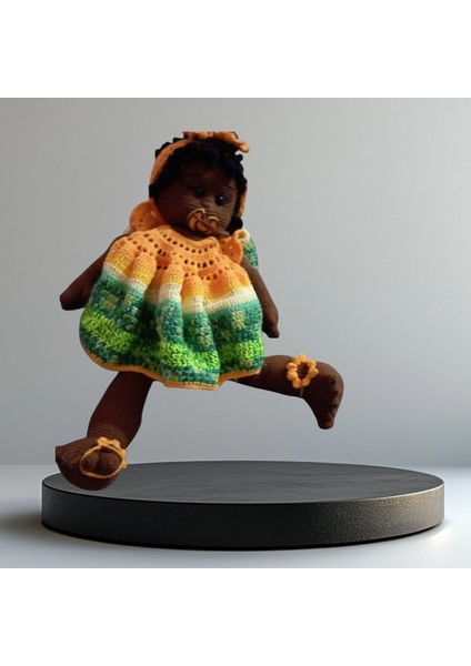 Pamuk Makrome Ipten Sepette Amigurumi Bebek fiyatları