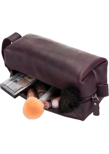 Deri Bakım ve Seyahat Çantası, M Beden, Aa7 Mor fiyatları