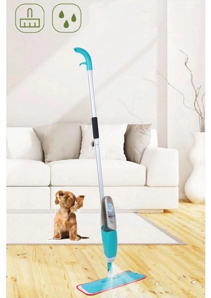 Mikrafiber Spray Mop Hazneli ve Pratik Temizlik Mopu