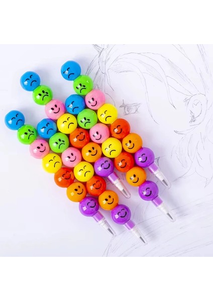 Emojili Yumurtlayan Kalem Seti 4'lü indirimleri