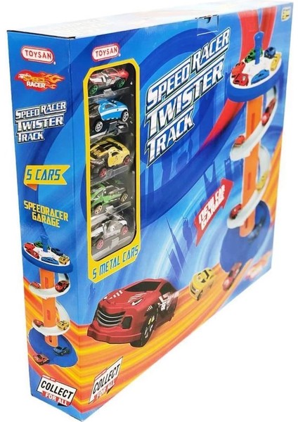 Speed Racer Twister Katlı Otopark