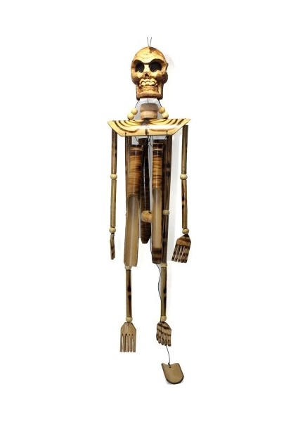 Ahşap Iskelet Figürü