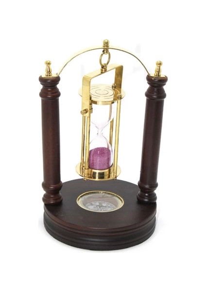 Pirinç Kum Saati ve Pusula