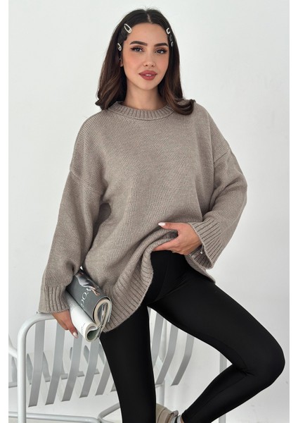 Kadın Oversize Triko Kazak – Rahat & Şehirli Stil modelleri