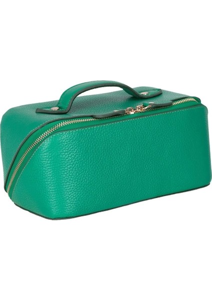 Ella Kadın Seyahat Kozmetik Bakım Makyaj Çantası Organizer Yeşil