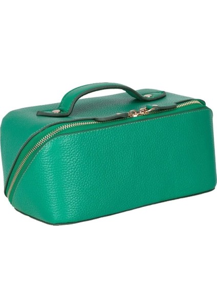 Ella Kadın Seyahat Kozmetik Bakım Makyaj Çantası Organizer Yeşil indirimleri