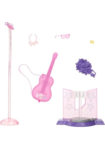 HRG43 Barbie 65. Yıl Deluxe Kariyer Bebekleri - Pop Yıldızı fırsatları