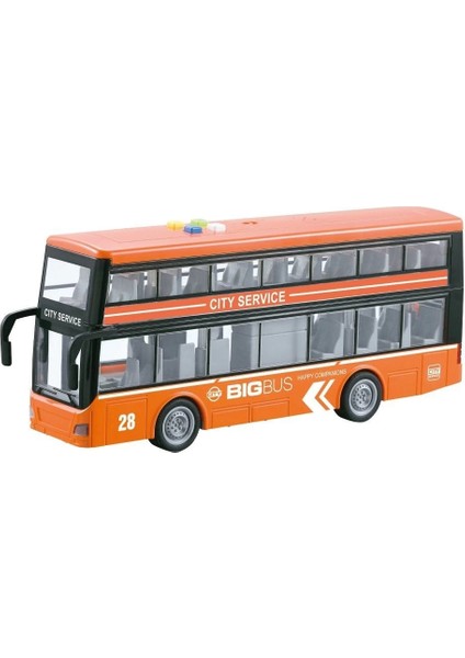 WY912A-B Sesli ve Işıklı Çift Katlı Otobüs 1:16 modelleri