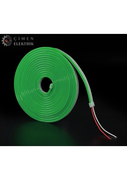 5 Metre Noas YL42 0125 Dış Mekan 12V Yeşil Neon Hortum LED