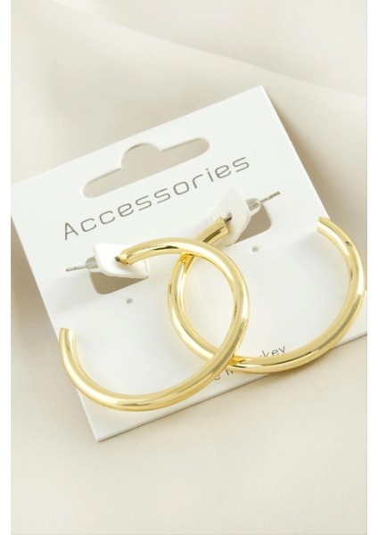 Boru Halka Küpe 3,5 cm