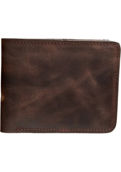 Pier Deri Erkek Cüzdan Acı Kahve