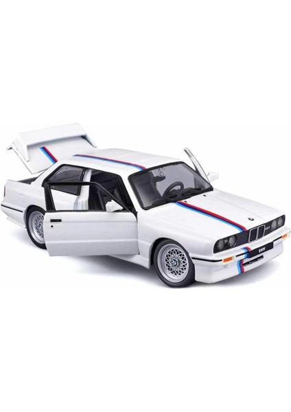 21100 Burago 1:24 Bmw M3 1988 Model Araba fırsatları