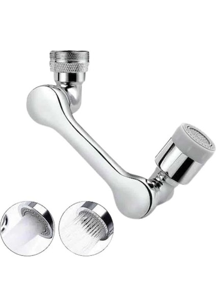 Mutfak Musluk Başlığı 1080 Derece Dönebilir Oynar Başlıklı Musluk Aparatı modelleri