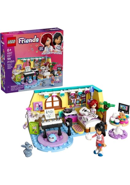 42647 LEGO Friends Paisleynin Odası 199 Parça +6 Yaş