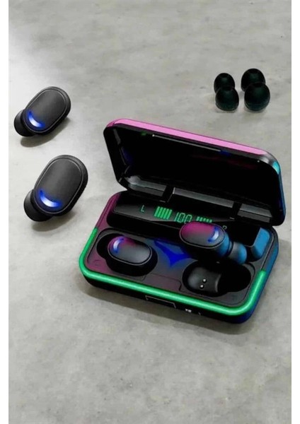 Android ve Ios Uyumlu Bluetooth Bağlantılı Powerbankli Kulaklık