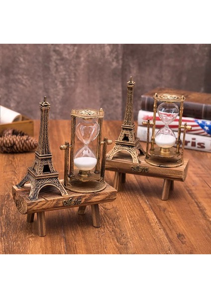Eyfel Kulesi Paris Ahşap Kum Saati fiyatları