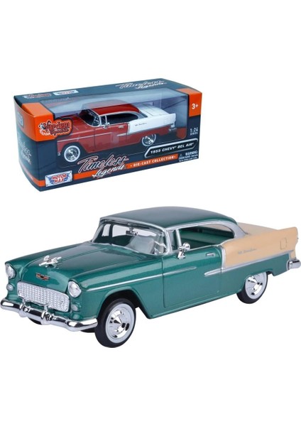 Chevy Bel Air 1955 Model Araba 1:24 modelleri