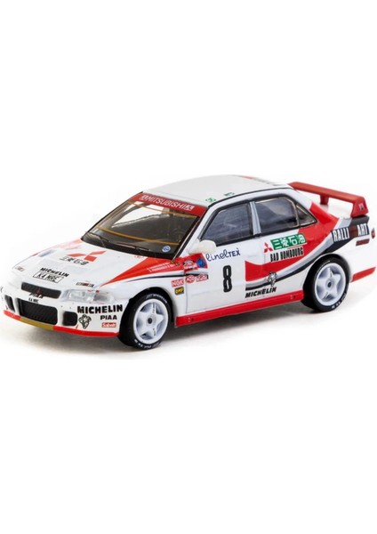 Tarmac Works 1/64 Mitsubishi Lancer Evolution Rallye Monte-Carlo 1993 #8