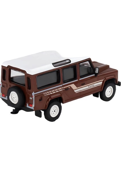 Mini Gt 1-64 Land Rover Defender 110 1985 County Station Wagon Russet Brown fırsatları
