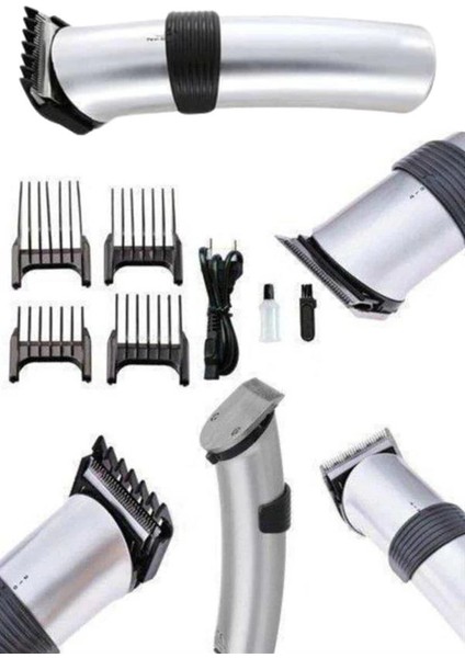 Hassas Ciltlere Özel Saç Sakal ve Vücut Kuaför Tipi Şarjlı Tıraş Makinesi indirimleri