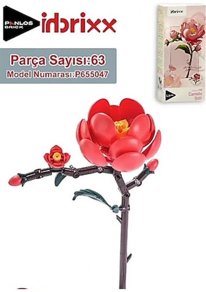 P655047 Panlos Kamelya 63 Parça Block Oyuncak