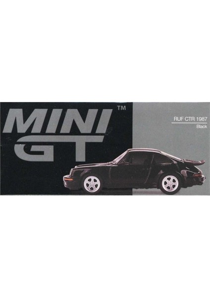 Mini Gt 1:64 Ruf Ctr 1987 Black indirimleri