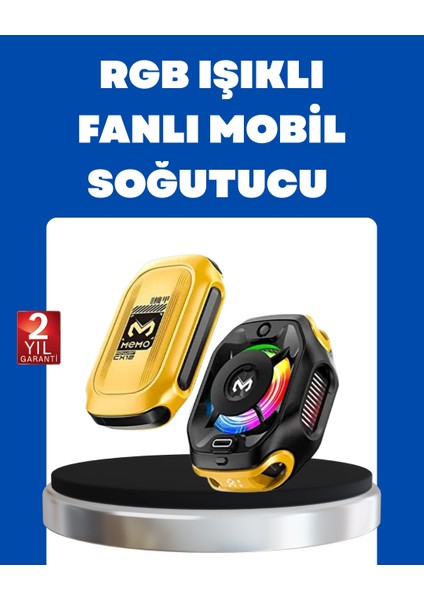 Manyetik Montajlı Dijital Ekranlı Telefon Soğutucu