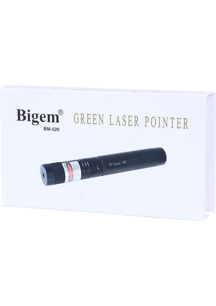 Şarjlı Yeşil Lazer Pointer 1000MW BM-520 fiyatları