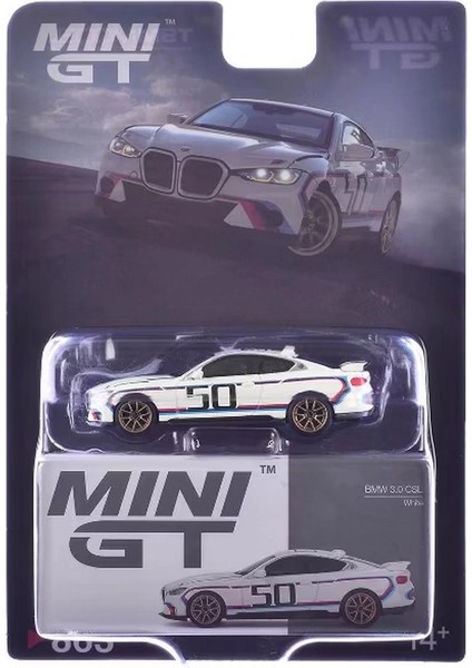 Mini Gt 1/64 Bmw 3.0 Csl White - Blister Paket fiyatları