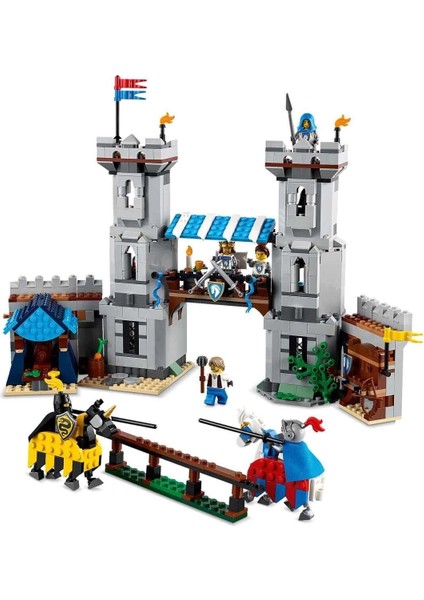 31168 LEGO Creator 3in1 - Orta Çağ Atlı Şövalye Kalesi 1371 Parça +9 Yaş fiyatları