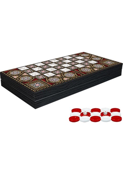 Klasik Sedef Işlemeli Tavla Model 1 fiyatları