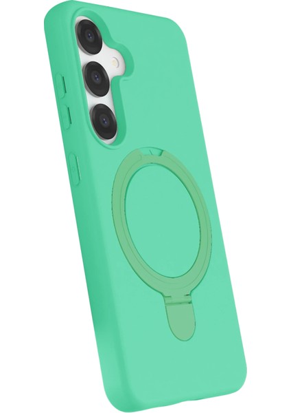 Samsung Galaxy S25 Kılıf Magsafe Şarj Destekli Açılır Standlı Çizilmez Yumuşak Kapak fiyatları