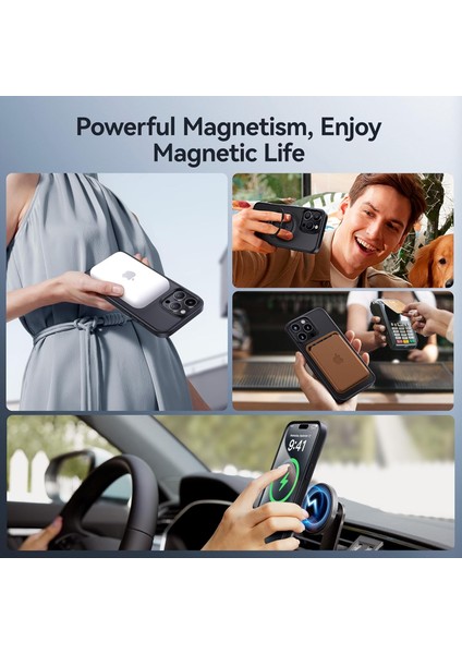 Iphone 16 Pro Uyumlu Kılıf Magsafe Şarj Destekli Açılır Standlı Çizilmez Yumuşak Kapak fırsatları