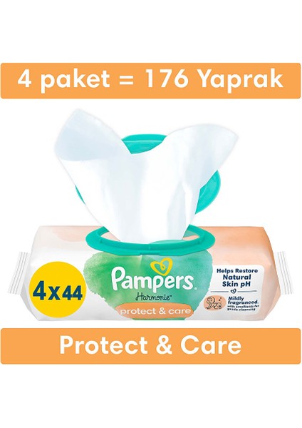 Pampers Islak Havlu Protect Care 4lü fiyatları