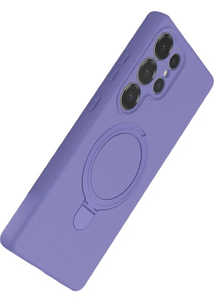 Samsung Galaxy S23 Ultra Kılıf Magsafe Şarj Destekli Açılır Standlı Çizilmez Yumuşak Kapak modelleri