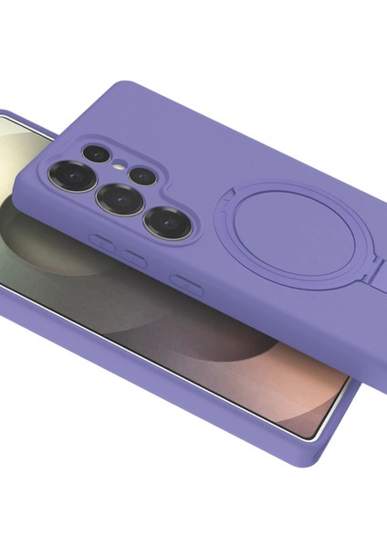 Samsung Galaxy S23 Ultra Kılıf Magsafe Şarj Destekli Açılır Standlı Çizilmez Yumuşak Kapak fırsatları