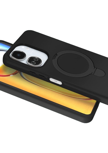 Xiaomi Redmi 13C Kılıf Magsafe Şarj Destekli Açılır Standlı Çizilmez Yumuşak Kapak modelleri