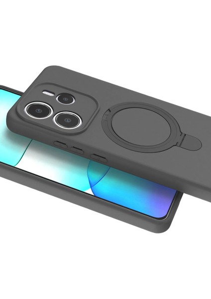 Xiaomi Redmi Note 14 4g Kılıf Magsafe Şarj Destekli Açılır Standlı Çizilmez Yumuşak Kapak fırsatları